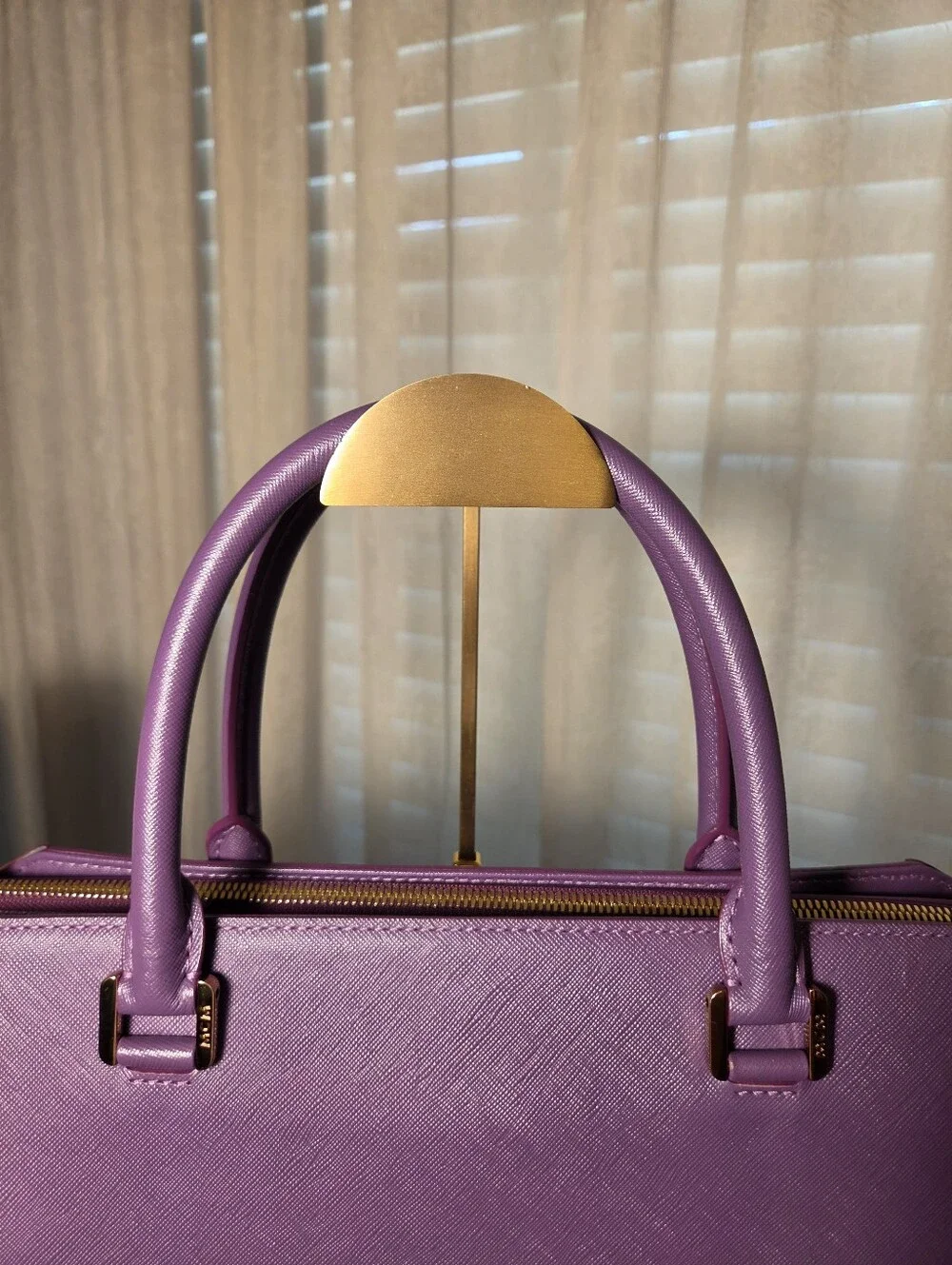 MCM Saffiano Nuovo Leather Satchel Designer Handbag